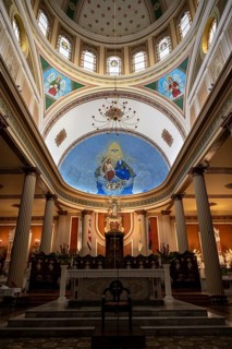 Interior view of San Jose Cathedral, Catedral Metropolitana de Costa Rica, San Jose, San Jose