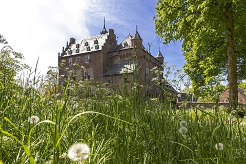 Medieval castle Doorwerth near Arnhem, Gelderland, the Netherlands