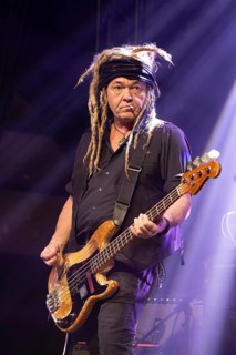 Daniel Lorca, bassist, founding member, NADA SURF, indie band, USA, Moon Mirror Tour 2024, concert,