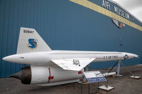 Pueblo, Colorado - The Air Force's Hound Dog supersonic air launched missile at the Pueblo Weisbrod