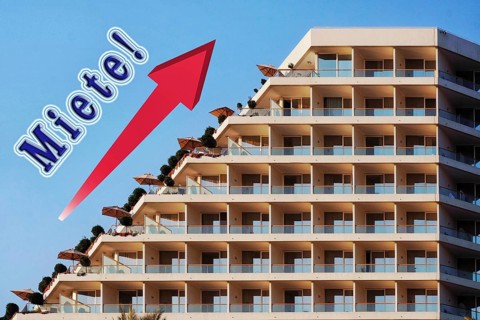 Symbolic image, rent, rent increase, rent rising, housing shortage, housing shortage, housing