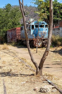 Oaxaca, Mexico, The Oaxaca Railroad Museum. The Mexican Southern Railroad began operations between