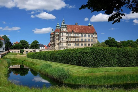 Europe, Germany, Mecklenburg-Western Pomerania, Güstrow, Güstrow Castle, built in the 16th century,