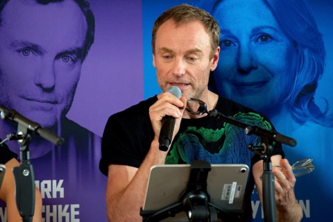 Mark Waschke (Hawkeye), reading and Q & A with the actors and speakers, MARVELS WASTELANDERS,