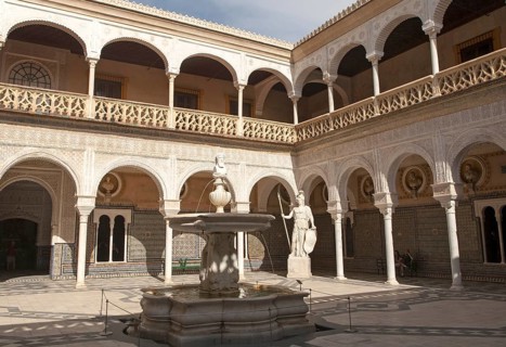 La Casa de Pilatos palace in Seville, Spain, home of Dukes of Medinaceli in Renaissance Italian and