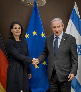 Annalena Bärbock (Alliance 90/The Greens), Federal Foreign Minister, photographed during her visit