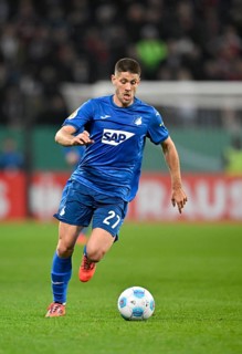 Andrej Kramaric TSG 1899 Hoffenheim (27) Action on the ball DFB Cup, PreZero Arena, Sinsheim,
