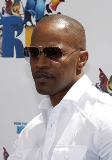 Jamie Foxx at the Los Angeles premiere of 'Rio' held at the Grauman's Chinese Theater in Hollywood,