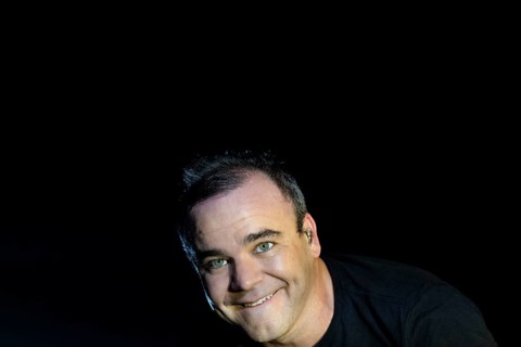 Samuel T. Herring, singer of Future Islands live at the Tempodrom in Berlin on 21/05/2024