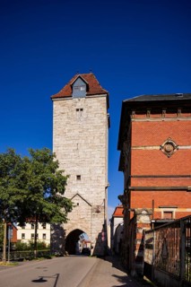 Mühlhausen townscape, Mühlhausen, Thuringia, Germany, Europe