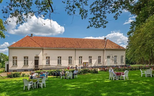 Banquet hall Casino, former army barracks at the Colony of Wortel near Hoogstraten, province of