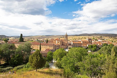 Abbey or monastery church in Santo Domingo de Silos, province of Burgos, Castile and Leon, Spain,