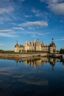 Chambord Castle, north façade, UNESCO World Heritage Site, Loire, Department Loire et Cher, Centre