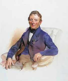Anton Edler von Schmid, 1765, 1855, book printer, Historical, digitally restored reproduction from