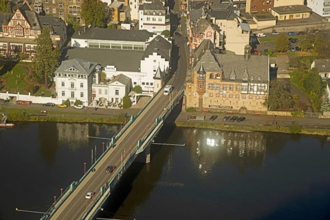 Traben quarter, Traben-Trarbach, Moselle river, Moselle valley, Bernkastel-Wittlich district,