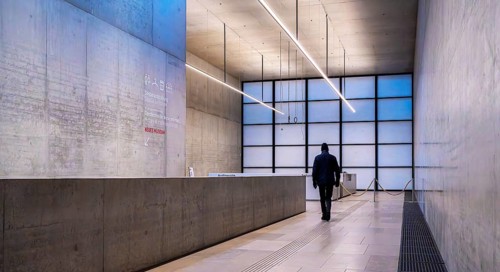 Interior view, James Simon Gallery with access to the Neues Museum, Berlin, Germany, Europe