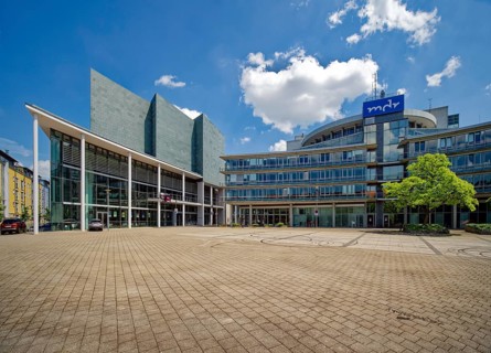 Georg-Friedrich-Händel-Halle, Congress Hall and Concert Hall and mdr, Studio Halle, Halle an der