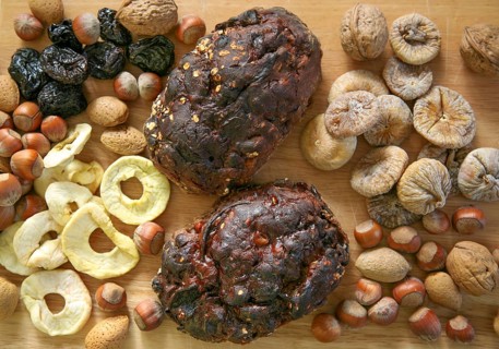 Swabian cuisine, Swabian Christmas biscuits, Hutzel bread, fruit bread, carved bread, sweet