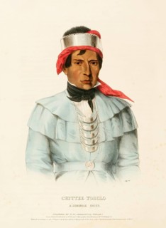 Chittee-Yoholo. A Seminole Chief (1838), Indians, Historical Indian Tribes from North America,