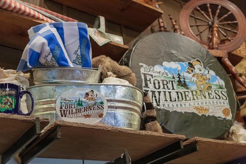 Display at Meadow Trading Post at Fort Wilderness Resort in Walt Disney World, Florida, USA, North