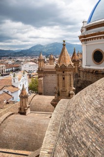 Cathedral of the Immaculate Conception, Cuenca, Ecuador, South America