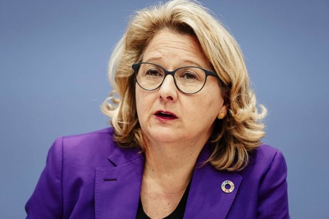 Svenja Schulze (SPD), Federal Minister for Economic Cooperation and Development, photographed at