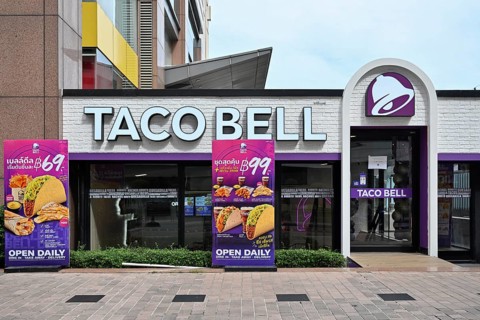 Entrance Taco Bell snack bar
