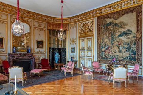 Marshalls' room at Château de Bel?il, Baroque castle in Beloeil and residence of the princes of