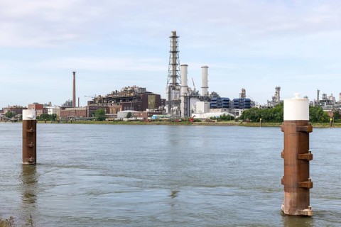 BASF, Lugwigshafen am Rhein, industrial area, Poller, Mannheim, Baden-Württemberg, Germany, Europe