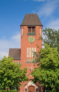 Nathanael Church, Rubensstraße, Grazer Platz, Friedenau, Schöneberg, Tempelhof-Schöneberg, Berlin,