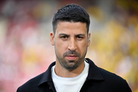 Football TV pundit Sami Khedira, DAZN, Portrait, MHPArena, MHP Arena Stuttgart, Baden-Württemberg,