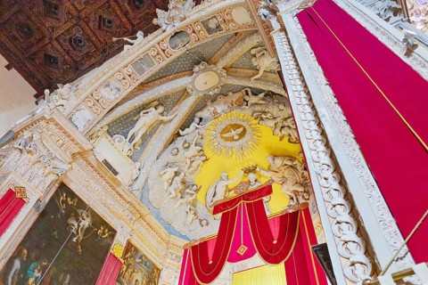 Duomo interior, Enna, Siclly, Italy, Europe