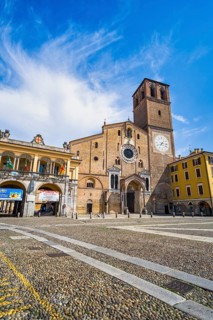 Piazza della Vittoria, Lodi, Lombardy, Italy, Europe