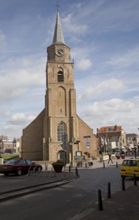 Oude Kirk church Scheveningen Holland