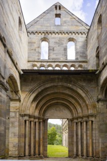 Paulinzella Monastery is a former Benedictine abbey, founded as a double monastery in Paulinzella