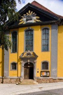 The Evangelical Lutheran Church of St Mary in Suhl in Thuringia was built between 1487 and 1491 and