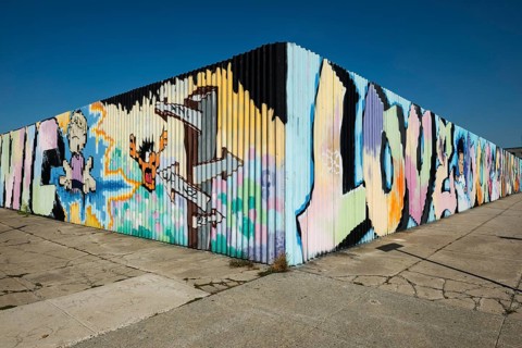 Straßenkunst, Graffiti, Williamsburg, Brooklyn, New York City, New York, USA, North America