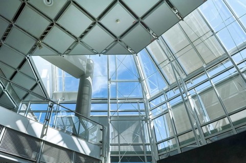 Munich Airport, building detail, Munich, Bavaria, Germany, Europe