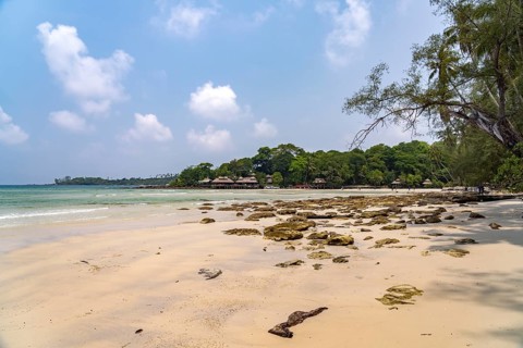 On Khlong Yai Kee Beach, Ko Kut Island or Koh Kood in the Gulf of Thailand