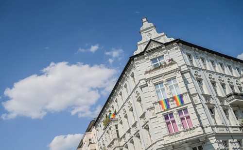 Old building, Fuggerstraße, Schöneberg, Tempelhof-Schöneberg, Berlin, Germany, Europe