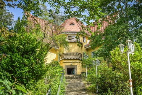 Buddhist House, Edelhofdamm, Frohnau, Reinickendorf, Berlin, Germany, Europe