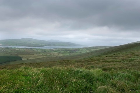 Landscape at Skellig Ring, St Finian's Bay, Skellig Ring, County Kerry, Ireland, Europe