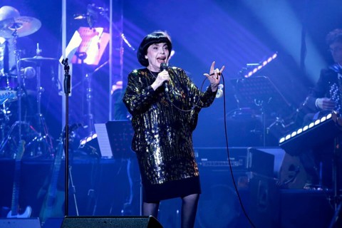 Mireille Mathieu at her Berlin concert as part of her farewell tour 2024 Goodbye my Love Goodbye,