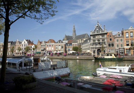 River Spaarne, Haarlem, Holland