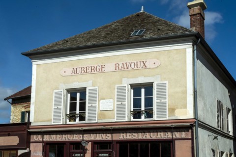 Auvers-sur-Oise. Auberge Ravoux where lived and died Vincent Van Gogh in 1890. Val-d'Oise