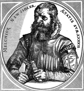 Lutenist and composer Melchior Newsidler (c. 1531 to c. 1591), composer for the lute, editor of the