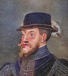 Philip II, 1527-1598, King of Spain. (1556-1598), Historical, digitally restored reproduction from
