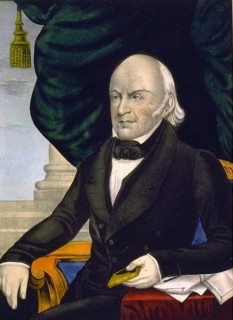 John Quincy Adams (1767-1848), American diplomat and sixth President of the United States of