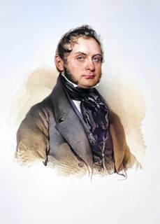 Moritz Karl Wilhelm Graf von Strachwitz (1822-1847), German poet, Historical, digitally restored