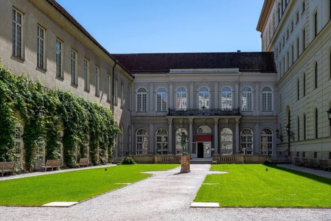 Königsbauhof, inner courtyard of the Munich Residence, Munich, Upper Bavaria, Bavaria, Germany,
